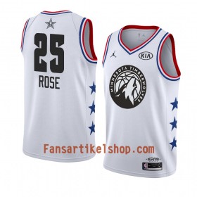 Minnesota Timberwolves Trikot Derrick Rose 25 2019 All-Star Jordan Brand Weiß Swingman - Herren